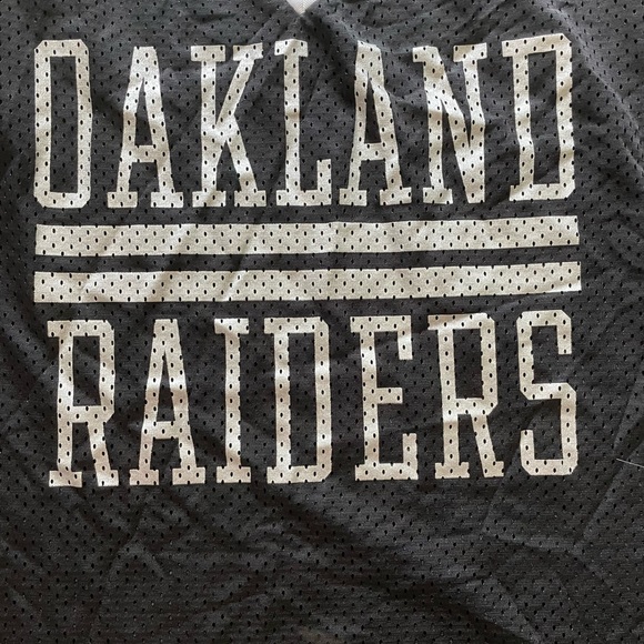Victoria’s Secret PINK Oakland Raiders Jersey - size small - Picture 3 of 7
